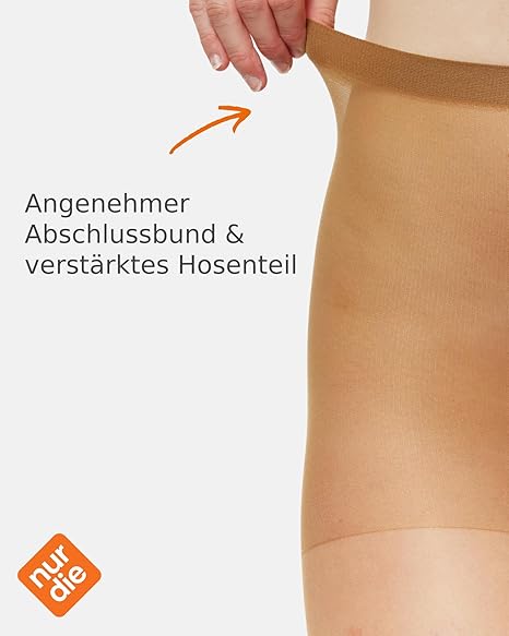 Nur Die Women's Tights (Pack of 2) Amber 230, L