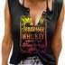 Women's Tank Top Summer Smooth As Tennessee Whiskey Shirt Sleeveless Basic T-Shirt Sexy V-Neck Vest Tunic Blouse Top, Black (black-2), S