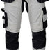 HASHOOB Mens Work Trousers Painters Decorators White Cargo Combat Pants (2WHITE6, 32W X 34L)