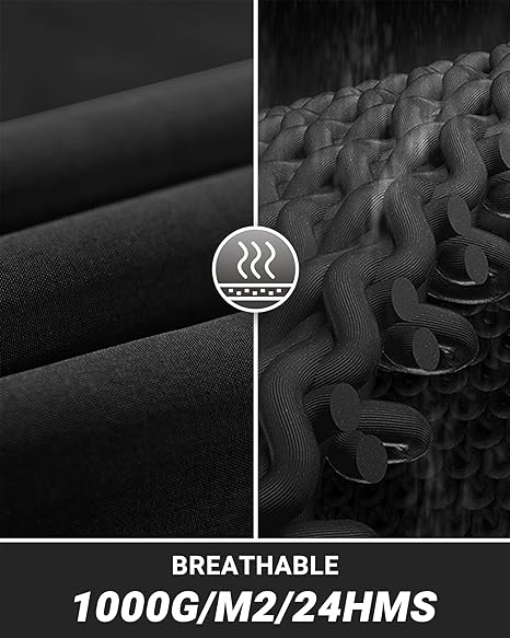 Outdoor Ventures Softshell Jacket Ladies Rain Jacket Functional Rain Coat Windbreaker Waterproof Hiking Jacket Breathable Outdoor Jacket with Hood for Spring Fall Winter XL