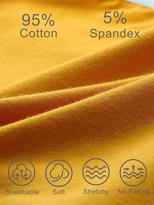 TUTUESTHER Cotton Hipster Knickers Ladies Low Rise Underwear Panties No Show Full Coverage Briefs 6 Pack(16,Purple Red/Chrome Yellow/Vivid Blue/Rogue red/Bright Yellow/Grey-Green)