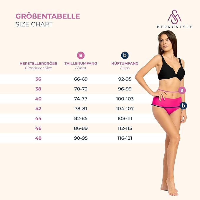 Merry Style Women's Bikini Briefs 18 (Brown (8157), 12)