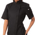 Chef Works Women's Springfield Chef Coat Jacket, Black, 3X-Large