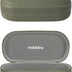 molshine Hard Shell Leather Sunglasses Case,Classic Large Glasses Case for Women Men,Sunglass Eyeglasses (Olive green)