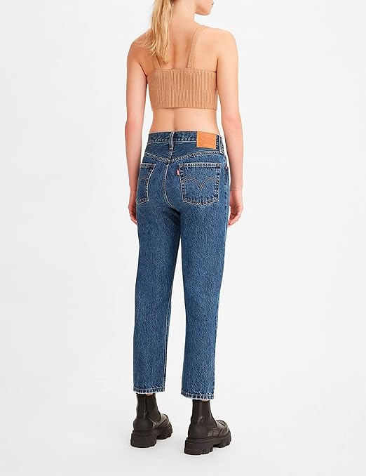 Levi's Women's 501 Crop Jeans, Orinda Troy Horse, 27W / 26L