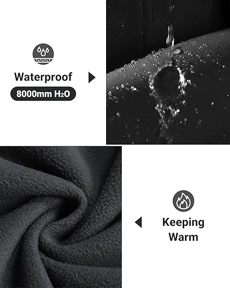 Outdoor Ventures Softshell Jacket Ladies Rain Jacket Functional Rain Coat Windbreaker Waterproof Hiking Jacket Breathable Outdoor Jacket with Hood for Spring Fall Winter XL