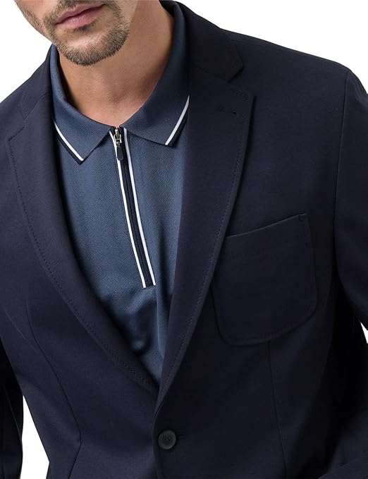 Pierre Cardin Men's PC-Michel-4 Suit Jacket, Dark Sapphire, 36L