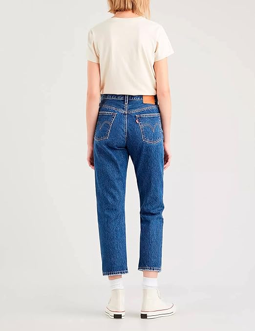 Levi's Women's 501 Crop Jeans, Orinda Troy Horse, 27W / 26L