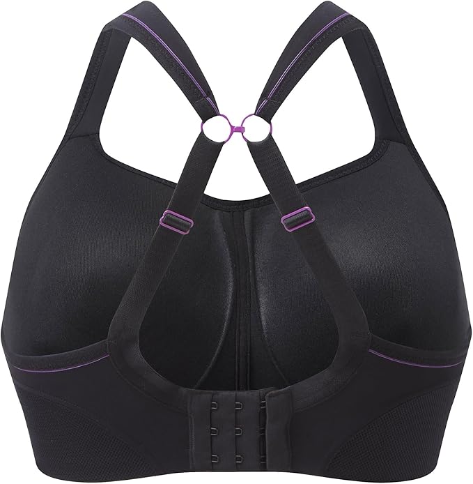 Panache Women's Non-Wired Sports Bra, Black, 34G