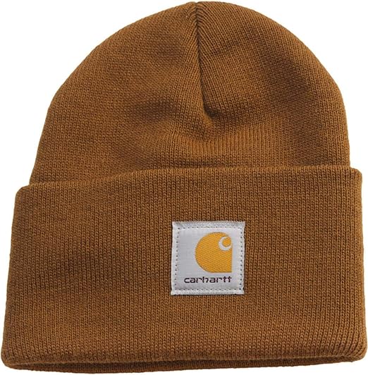 Carhartt Unisex, Knit Cuffed Beanie, Carhartt Brown, One Size