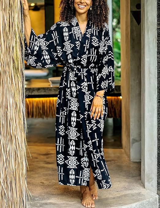 Bsubseach Women's Sexy Fashion Loose Bikini Swimwear Cover Up Long Kimono Cardigan