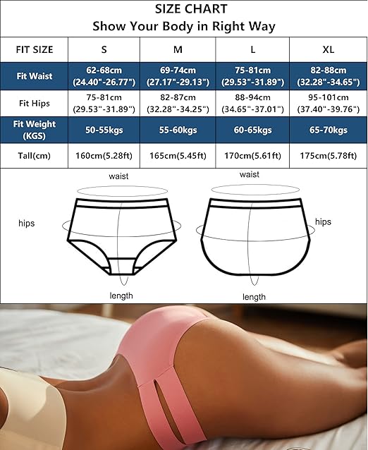 Seamless Underwear for Women Sexy Bikini Panties No Show High Cut Hipster Stretch Straps Cheeky Panty for Ladies 6 Pack, A 6pack (Purple*1 Grey*1 Black*1 Brown*1 Wine*1 Pink*1), Medium