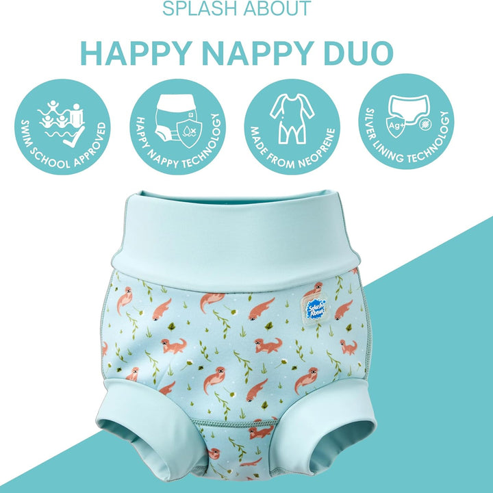 Splash About Happy Nappy Duo Wiederverwendbare Schwimmwindel (Variations Inside)