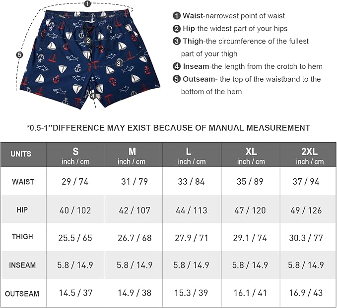 Arcweg Men's Swimming Shorts Swimming Trunks with Compression Lining Mens Swim Shorts with Zipper Pockets 2 in 1 Quick Dry Stretchy Board Shorts Beach Shorts Black Pineapple L(UK)