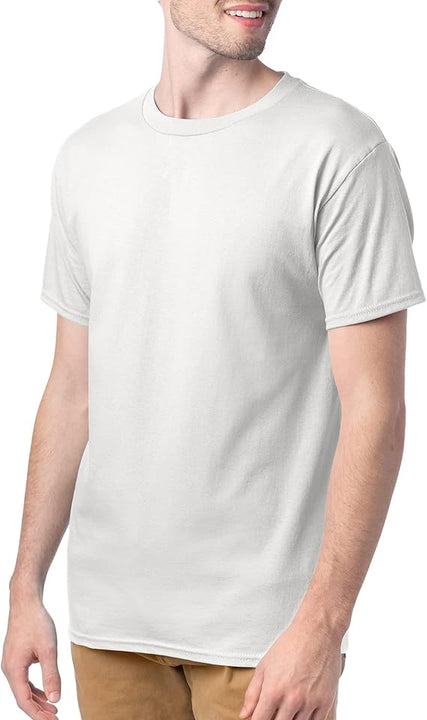 Hanes Men's ComfortSoft T-Shirt (Pack of 3),White,X-Large