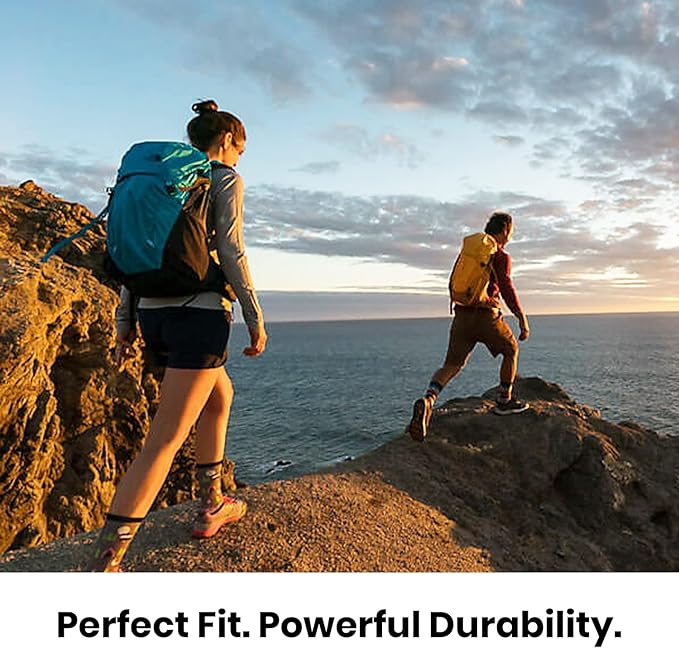 Smartwool Men's Hike Full Cushion Crew Hiking Socks, Black, M UK