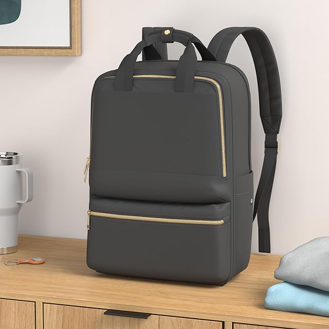 UPPACK Travel Backpack for Women,Carry on Ryanair Backpack Cabin Size Waterproof Travel Rucksack Bag for Men,30L Casual Daypack Fit 14 Inch Laptop