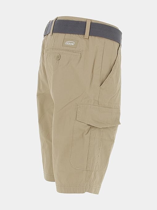 Oxbow Men's P1orago Casual Shorts, Beige, 30