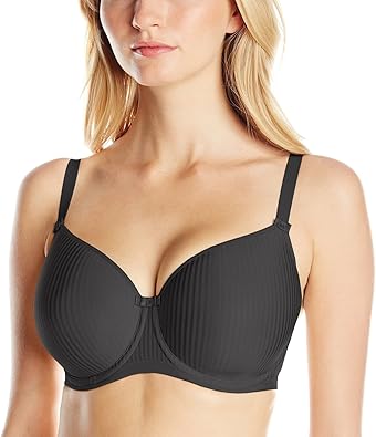 Freya 1050 Idol Underwired Moulded Balcony Bra, Black, 32DD