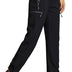 Libin Women's Hiking Trousers Waterproof Quick Dry Walking Pants Outdoor Elastic Waist Camping Travel Safari Rain with Zipper Pockets, Black M
