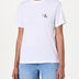 Calvin Klein Jeans Women's A- Logo CN Tee LV047C905G Tees, White (Brilliant White), XS