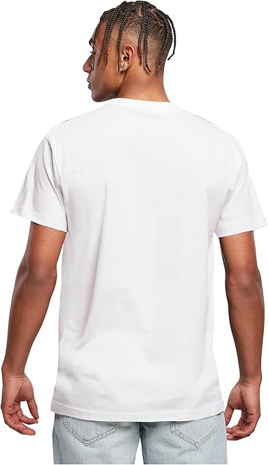 Mister Tee Men's Herren Become The Change Butterfly Tee White, S T-Shirts, S