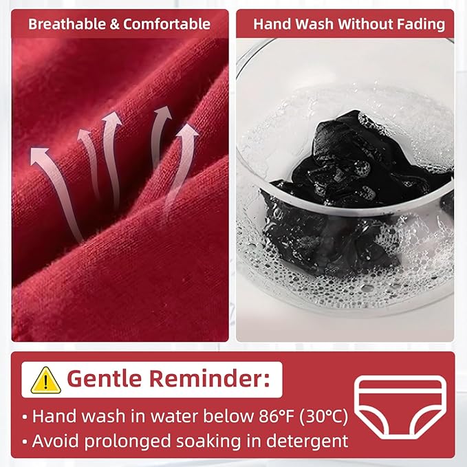 Gonggi 4PCS Period Pants for Women Heavy Flow, Postpartum Underwear High Waisted, Leakproof Plus Size Cotton Postnatal Recovery Briefs for Moms and Womens Soft Absorbent (XXL)