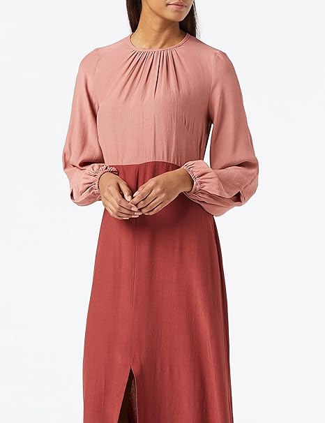 Closet London Women's D6344 Casual Dress, Brick, 10