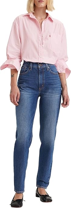 Levi's Women's 80s Mom Jeans, Tough Cookie, 28W / 28L