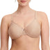 Chantelle Women's, C MAGNIFIQUE, Covering Molded Bra, Women's invisible lingerie, Nude, 34G