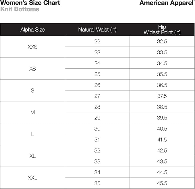 American Apparel Women's Nylon Tricot Leggings, Cobalt, M