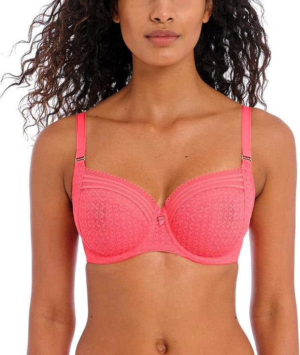 Freya Women's Full Coverage Bra, Opaque, Sunkissed Coral, 38J