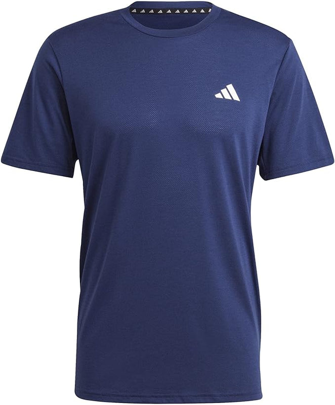 Adidas Men's Essentials Comfort Training T-Shirt (Short Sleeve), Dark Blue, L