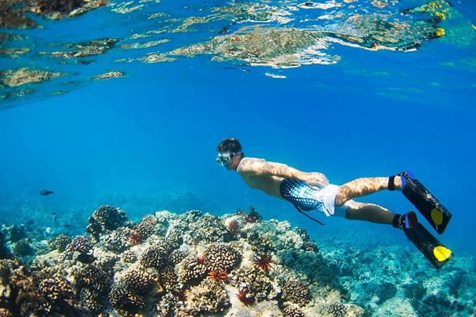 FitsT4 Wetsuit Socks Thermal 3mm Neoprene Water Socks Anti-slip for Men Women Diving Snorkeling Swimming Surfing Sailing Kayaking and Beach Sports, blue, XS