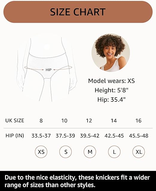 INNERSY Seamless Knickers for Women No Show Underwear Ladies Briefs Invisible Nylon Pants 2 Pack Beige/Pink, XL