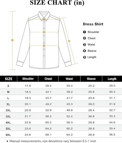 DEMEANOR Stretch Dress Shirts for Men Long Sleeve Mens Dress Shirts Slim fit Mens Casual Non Iron Shirts Formal Muscle fit Shirts for Men Pearl White, M