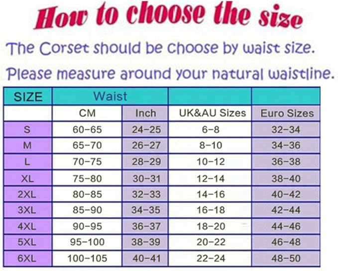 KUOSE Women's Plus Size Lingerie Burlesque Corset with Tutu Skirt Halloween Outfit Sets Black, 4XL