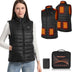 Amiable Heated Vest for Women, Heated Gilet Womens with Battery, Heated Jacket Electric Heated Body Warmer for Women, 8 Heating Zone 3 Heating Setting Heated Clothing for Outdoor Skiing - XL