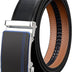 AivaToba Men’s Leather Belt, Automatic Buckle Ratchet Belt, Dress Belt Adjustable Slide Belt For Mens Dress Casual Pant, width 35mm.