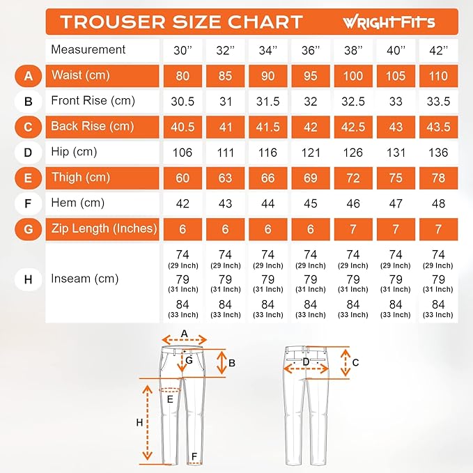 WrightFits Men Pro-11 Work Trousers Black - Heavy Duty Safety Combat Cargo Pant - Multi Pockets & Knee Pad Pockets - Triple Stitched -Durable Work wear (34W X 33L, Black)