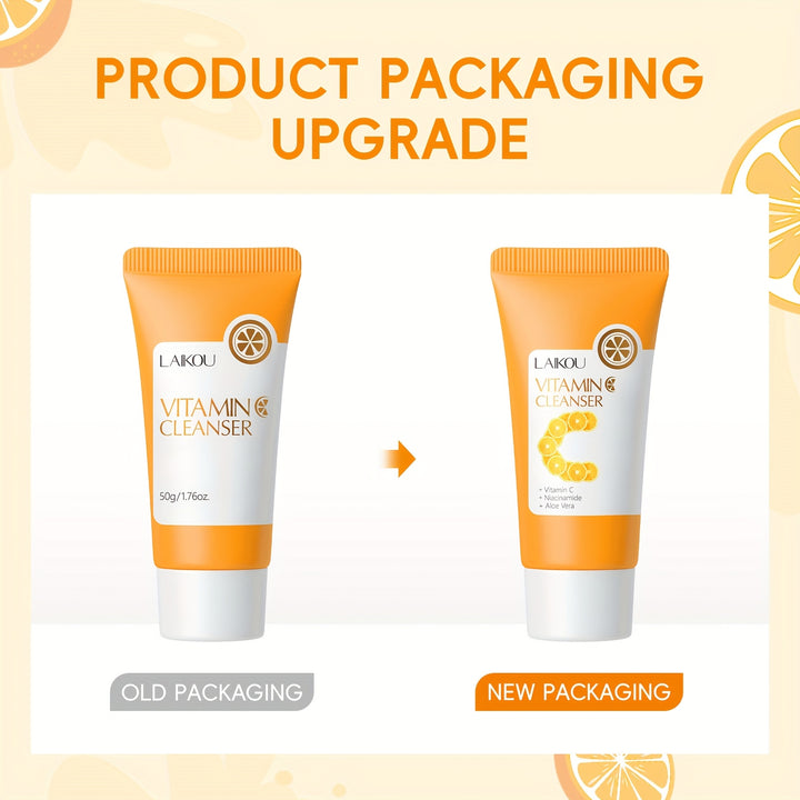 Vitamin C Face Wash – Brightening & Oil Control Cleanser for Smooth Skin