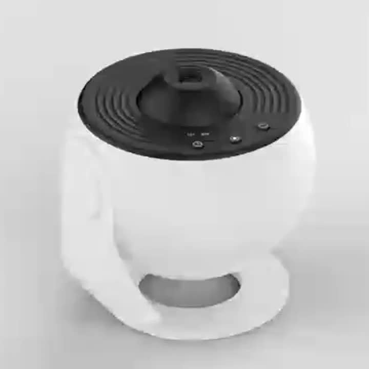 Galaxy Star Projector – 360° Night Light with 12 Interchangeable Discs