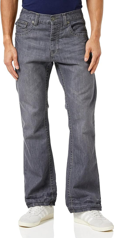 Raw Indigo Ltd Men's Bootcut Jeans, Denim A42, 28W / 30L