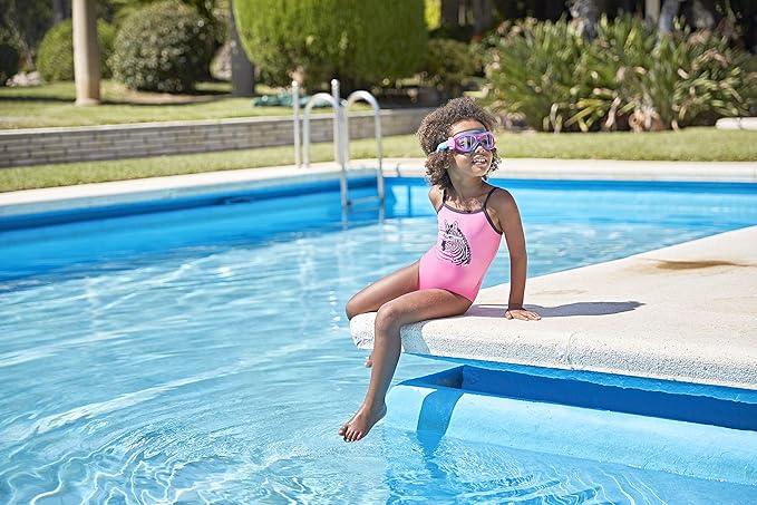 Zoggs Baby Girls' Zebra Classicback Pink 26 One Piece Swimsuit