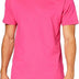 Build Your Brand Men's T-Shirt Round Neck, Hibiskus Pink, XXL