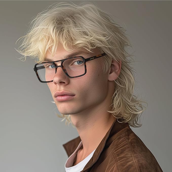 LONDON MOLE® Spy reading glasses | Cool square shaped pilot readers | Men’s Women’s Unisex | Spring hinges