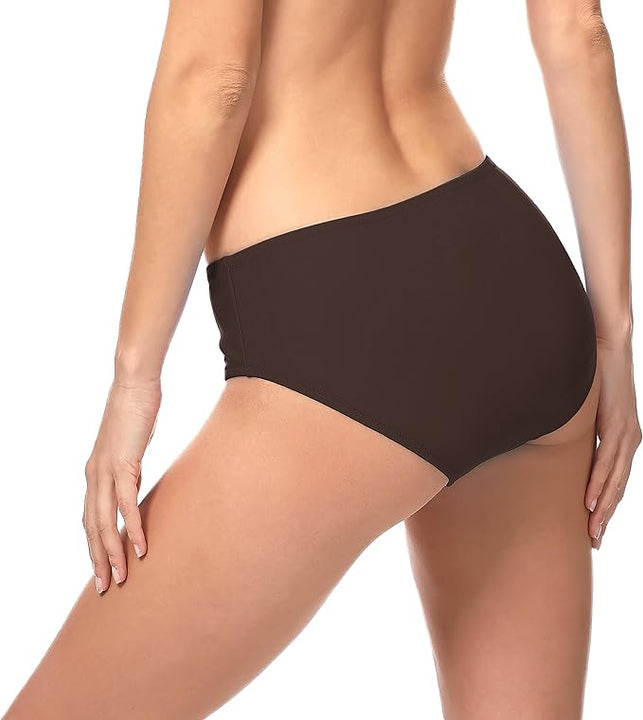 Merry Style Women's Bikini Briefs 18 (Brown (8157), 12)