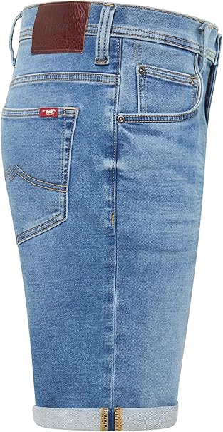 MUSTANG Men's Style Chicago Z Shorts, Medium Blue 523, 35W
