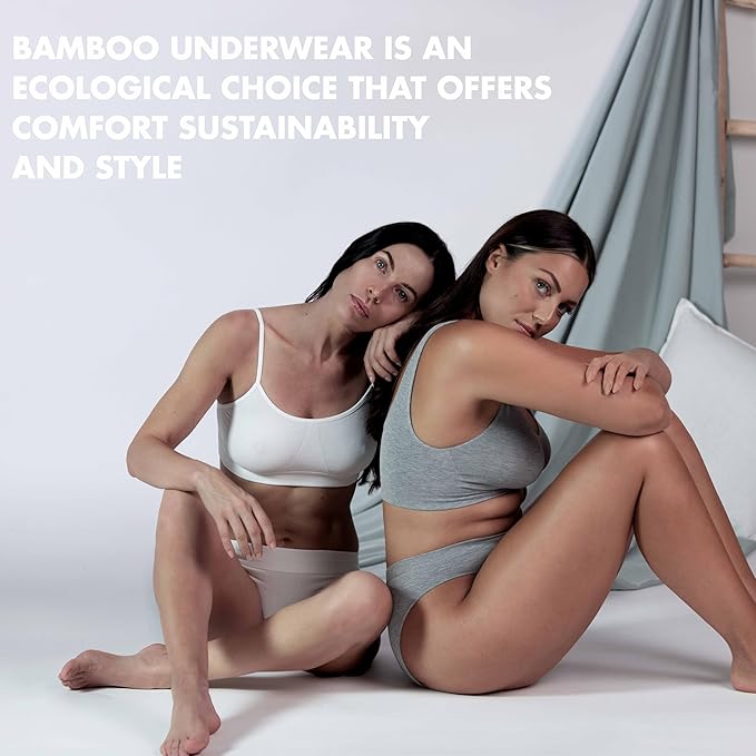 Risalti Bamboo Narrow-Shoulder Bras - Women's Seamless, Crop & Bralette Tops - Made in Italy, Black, S-M