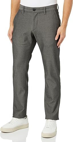 s.Oliver Men's Chinos, Regular Fit, Grey, W33 x L34